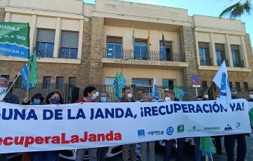 Durante la concentración.