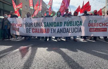 Manifestación en Cádiz