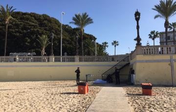 El cuerpo se encuentra en la playa de La Caleta