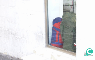 Mochilas en el Hogar Fermín Salvochea.