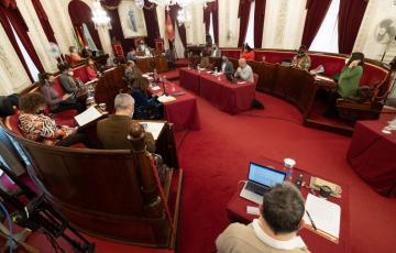 Sesión del pleno de este viernes