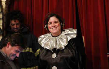 Durante muchos años realizó el papel de Mari Pepa Marzo para describir los tipos de Carnaval en Canal Sur Radio