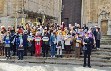 Con la música se quiere pedir la paz