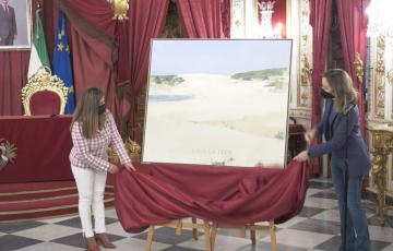 Descubrimiento del cuadro conmemorativo del día de la Provincia 