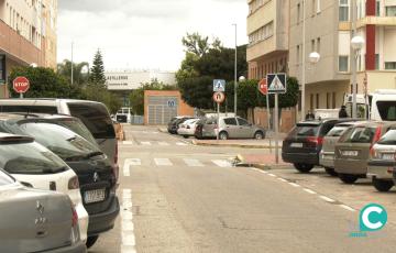 Una de las calles del barrio de Astilleros