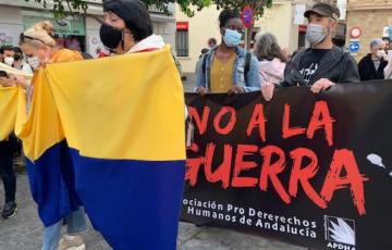 Concentraciones por el pueblo ucraniano