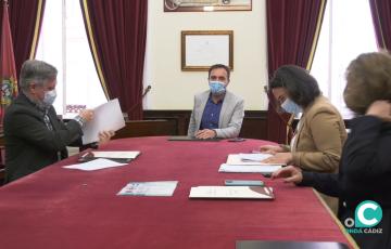 Reunión para presentar el borrador de presupuestos 