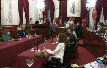 Imagen de archivo de una sesión plenaria 