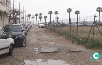 Estado actual de la calle Dársena.