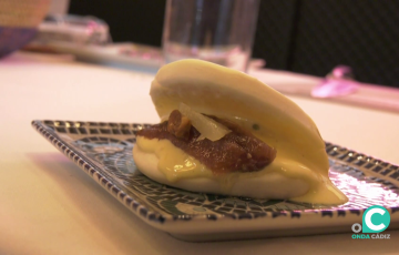 Una de las recetas realizadas durante el evento.