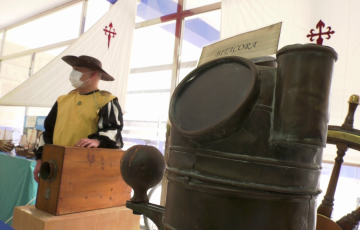 Representación de la Vuelta al Mundo.