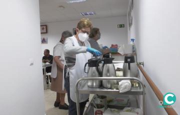 70 es la media de personas que acuden cada mañana para disfrutar de este servicio