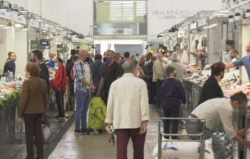 Una imagen del Mercado Central de Cádiz