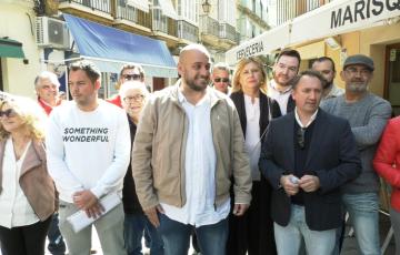 Integrantes de la plataforma "Ahora Cádiz"