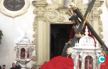 La lluvia apareció cuando Caído, Columna y Ecce-Homo recorrían la carrera oficial