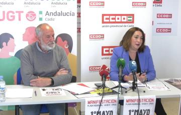 Comisiones Obreras y UGT llaman a la movilización el 1º de mayo en defensa de los derechos laborales 