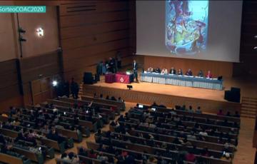 El sorteo de 2020 se celebró en el Palacio de Congresos 