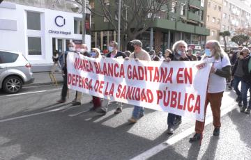 Protesta contra el deterioro de la sanidad pública