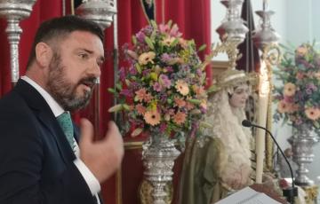  Andrés García Requejo durante su pregón