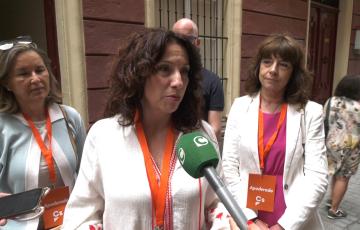La cabeza de lista de Ciudadanos por Cádiz, Rocío Ruiz 