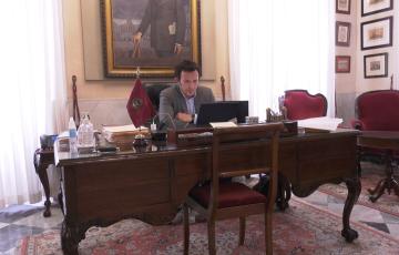 El alcalde, satisfecho con la valoración de Iceta del Congreso de la Lengua