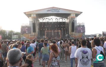 El escenario del No sin música está ubicado en el Muelle Ciudad