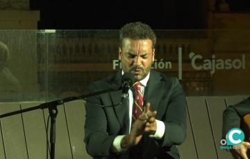 Méndez durante su actuación