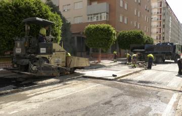 Las obras del carril bici por la Avenida América podrían estar concluidas este mismo mes de agosto 