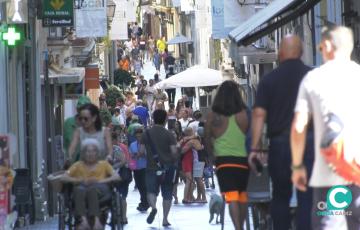 Una de las calles del casco histórico de la ciudad