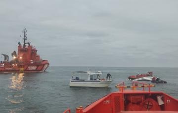 Los dos pesqueros afectados