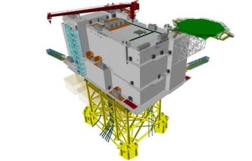 Infografía de una de las instalaciones que fabricará Dragados 