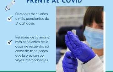 En vacaciones también dispones de puntos de vacunación