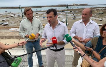 Bruno García junto a Antonio Repullo y Juan José Ortiz