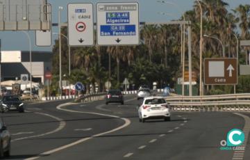 Entrada a la ciudad de Cádiz
