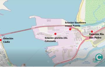 Los datos están basados en los muestras periódicas de las 4 estaciones de medición de la Autoridad Portuaria