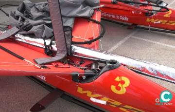 ElCano cuenta con embarcaciones tipo WASZP