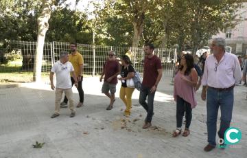 Visita a plaza España