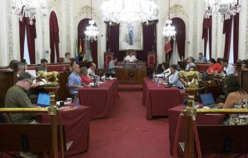 Pleno del Ayuntamietno de Cádiz
