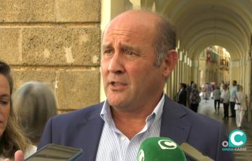 El portavoz del Grupo Municipal Popular, Juan José Ortiz 