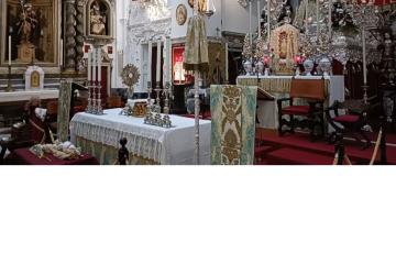 En la vísperas, la iglesia de Santo Domingo acogerá el pregón a la Patrona