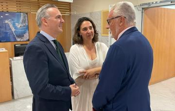 El director de AVRA, en la delegación de Fomento de la Junta 