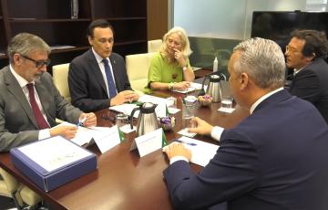 La Junta revisa el convenio de Valcárcel para su firma 