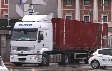 El lunes se inicia un nuevo paro de camiones