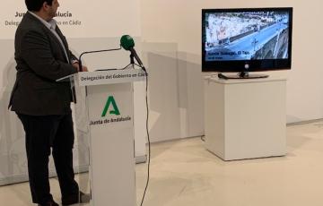 Delegado de Cultura, Jorge Vázquez con el vídeo presentación de los actos