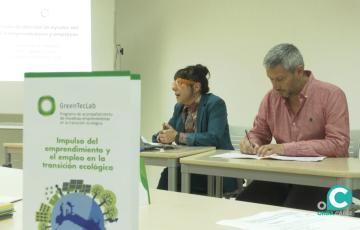 Los concejales Carlos Paradas y Montemayor Mures