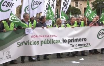 CSIF denuncia la pérdida de 7.000 funcionarios en la provincia desde 2021.