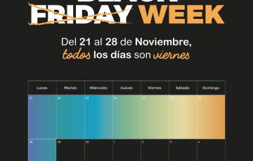 El Black Friday pasa a denominarse Week Friday