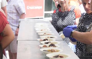 Uno de los actos gastronómicos de la pasada edición del carnaval en primavera 