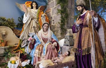 El Nacimiento puede verse en la calle Ruiz de Bustamante