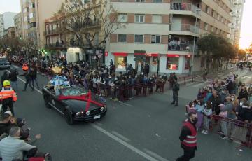 El cortejo de la Cabalgata de Reyes por Cayetano del Toro 